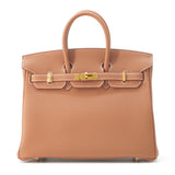 Hermes Birkin Gold Togo Leather Size 25