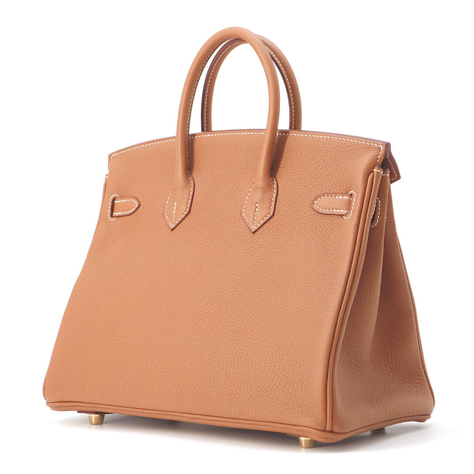 Hermes Birkin Gold Togo Leather Size 25
