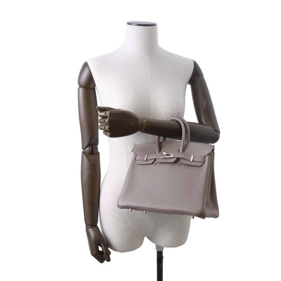 Hermes Birkin Etain Togo Leather Size 25