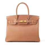 Hermes Birkin Gold Epsom Size 30