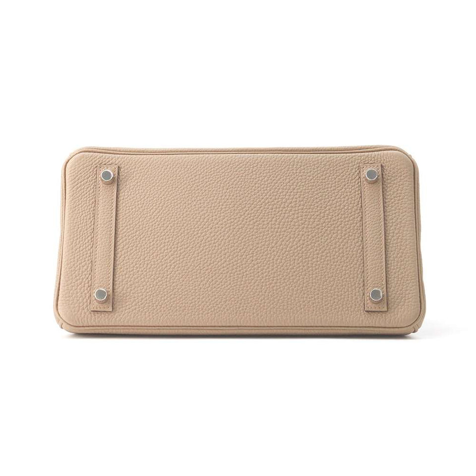 Hermes Birkin Beige Marfa Togo Leather Size 30