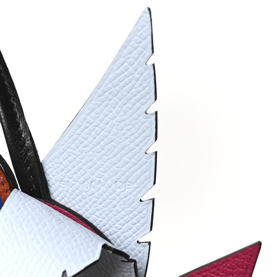 Hermes Epsom Swift Chevre Mysore Birdy Bag Charm Bleu Brume Rose Mexico Bleu Royal Cuivre Nata Black
