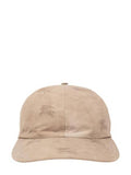 Luxury Burberry EKD Technical Cotton Base Ball Cap Beige