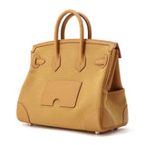 Hermes Birkin Cargo Sesame Towar Goeran Swift Leather Size 25