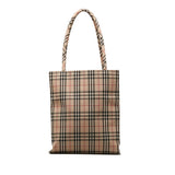 Luxury Burberry Nova Check Tote