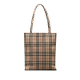 Luxury Burberry Nova Check Tote