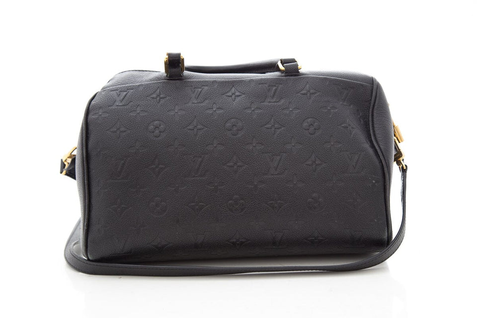 Louis Vuitton Black Monogram Bandouliere Handbag