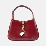 Gucci Jackie 1961 Mini Red Burgundy Leather Bag
