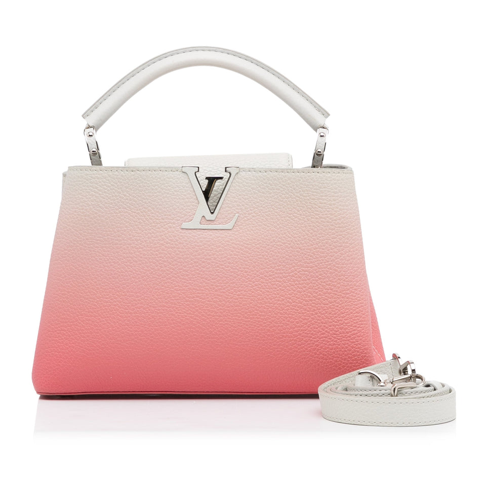 Louis Vuitton Capucines BB Pink Ombre Calfskin Handbag
