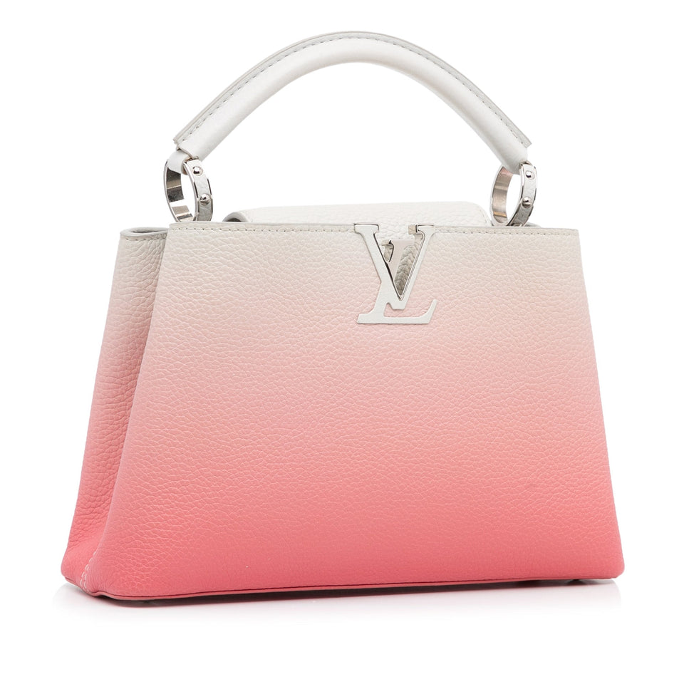 Louis Vuitton Capucines BB Pink Ombre Calfskin Handbag
