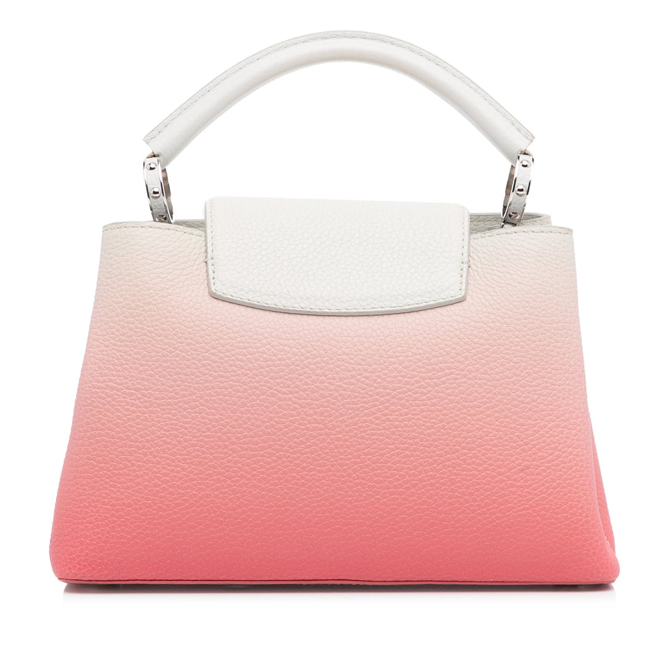 Louis Vuitton Capucines BB Pink Ombre Calfskin Handbag