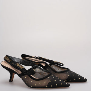 Christian Dior J'ADior Slingback Pumps in Black EU 41