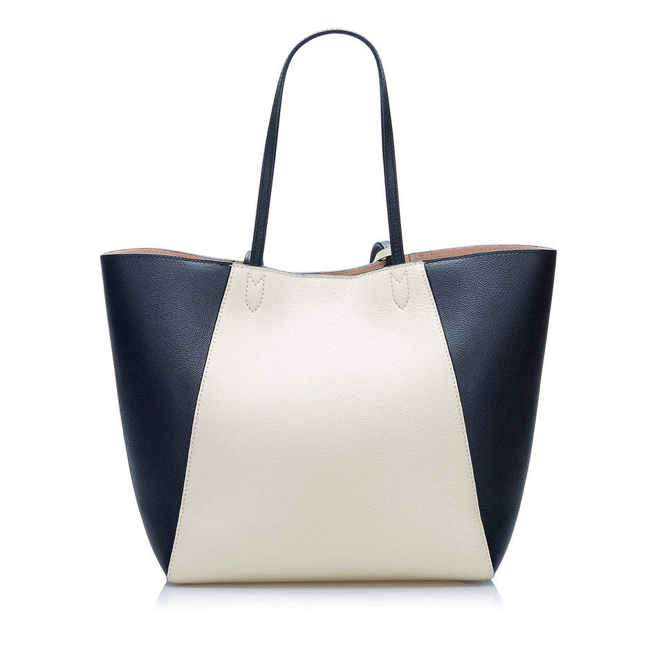 Louis Vuitton Lockme Cabas White Handbag