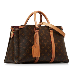 Louis Vuitton Monogram Soufflot MM Satchel Handbag