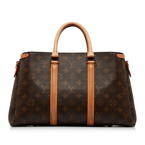 Louis Vuitton Monogram Soufflot MM Satchel Handbag