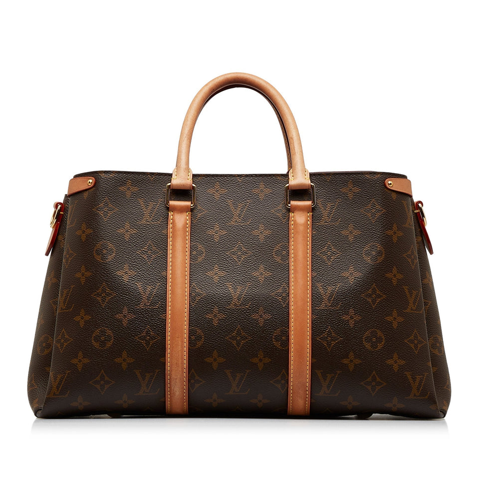 Louis Vuitton Monogram Soufflot MM Satchel Handbag