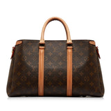 Louis Vuitton Monogram Soufflot MM Satchel Handbag