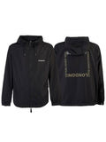 Luxury Burberry Men's Horseferry Logo Hooded Jacket Black