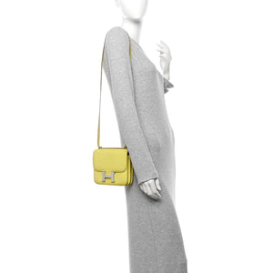 Hermes Epsom Constance 18 Lime