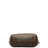 Louis Vuitton Monogram Bag PVC/Leather Brown
