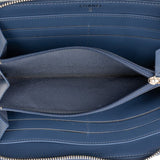 Chanel Deauville Tweed Leather Long Wallet