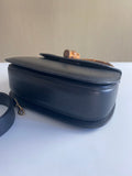 Gucci Bamboo 1947 Top Handle Bag Leather Medium Black