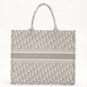 Dior Large Book Tote Grey Oblique
