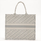 Dior Large Book Tote Grey Oblique