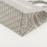 Dior Large Book Tote Grey Oblique