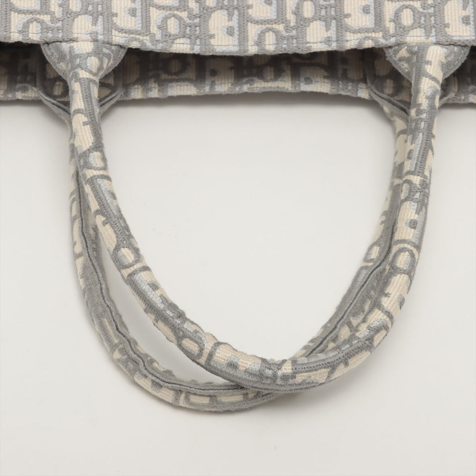 Dior Large Book Tote Grey Oblique