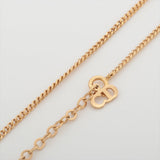 Dior Logo Gold Necklace Costume Jewellery