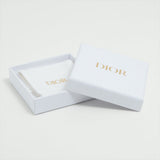 Christian Dior CD Logo with Pearl Necklace Costume Jewellery