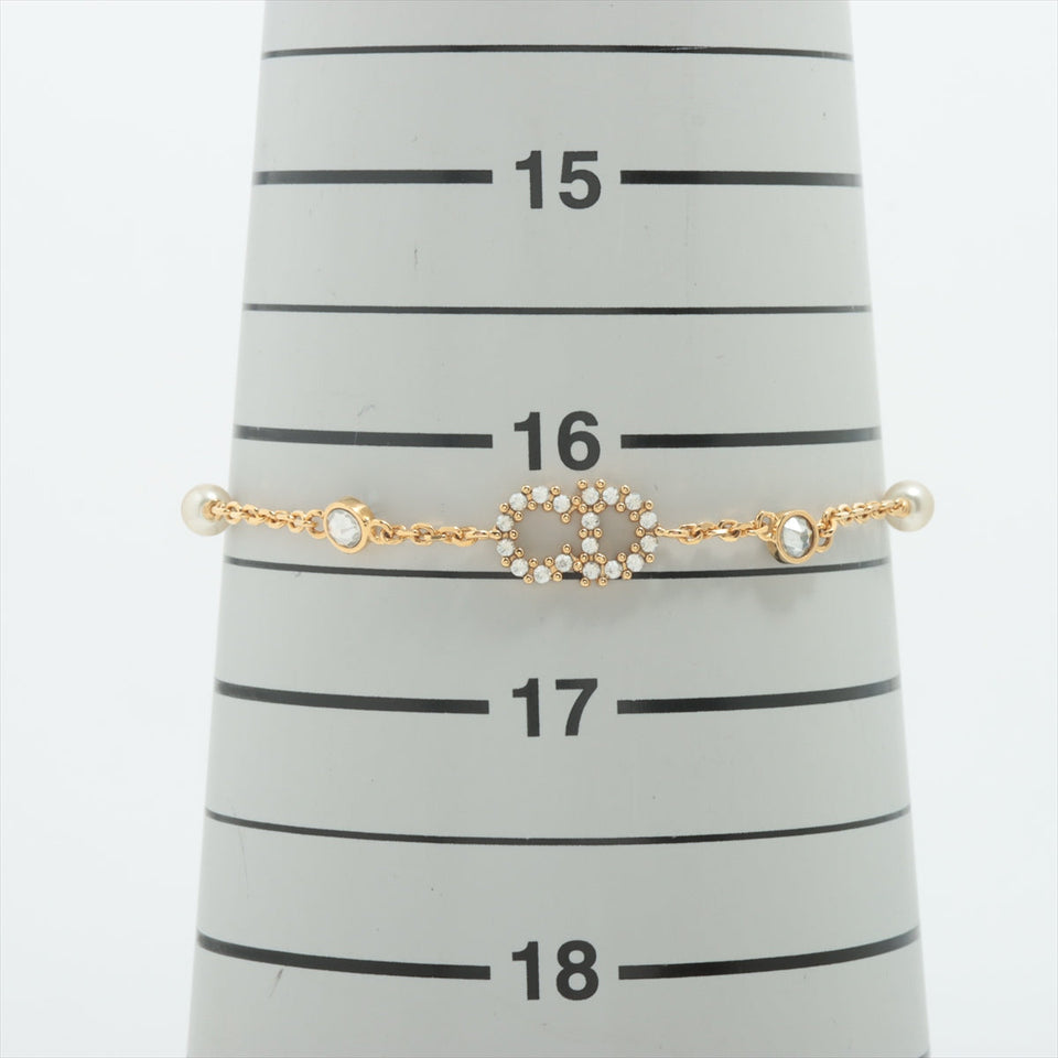 ITEM 6 - Dior CD Pearl Crystal Bracelet (Costume Jewellery)