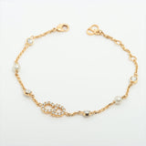 ITEM 6 - Dior CD Pearl Crystal Bracelet (Costume Jewellery)