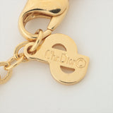 ITEM 5 - Dior Logo Crystal Necklace Costume Jewellery