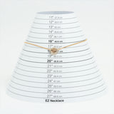 ITEM 5 - Dior Logo Crystal Necklace Costume Jewellery