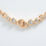 Christian Dior CD Logo Necklace Costume Jewellery