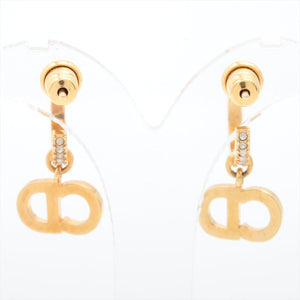 ITEM 5 - Dior Clair De Lune CD Small Loop Earrings (Costume Jewellery)