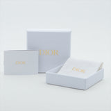 ITEM 5 - Dior Clair De Lune CD Small Loop Earrings (Costume Jewellery)