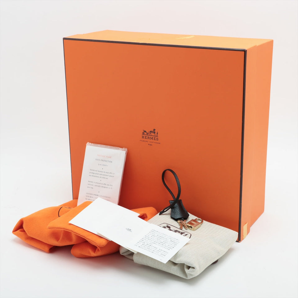 Hermes Birkin 30 Ardennes Black - Stamp E Square