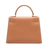 Hermes Kelly 28 Courchevel R Circle Stamp