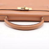 Hermes Kelly 28 Courchevel R Circle Stamp