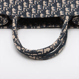 HOLD- BO Christian Dior Medium Oblique Navy Book Tote