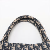 HOLD- BO Christian Dior Medium Oblique Navy Book Tote