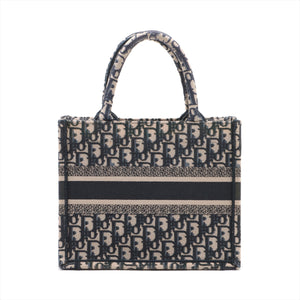 ITEM 5 - Christian Dior Small Oblique Navy Book Tote