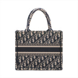 ITEM 5 - Christian Dior Small Oblique Navy Book Tote