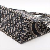ITEM 5 - Christian Dior Small Oblique Navy Book Tote
