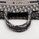 ITEM 5 - Christian Dior Small Oblique Navy Book Tote