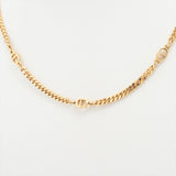 Christian Dior CD Gold Necklace Costume Jewellery