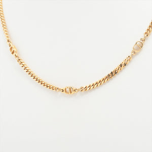 Christian Dior CD Gold Necklace Costume Jewellery